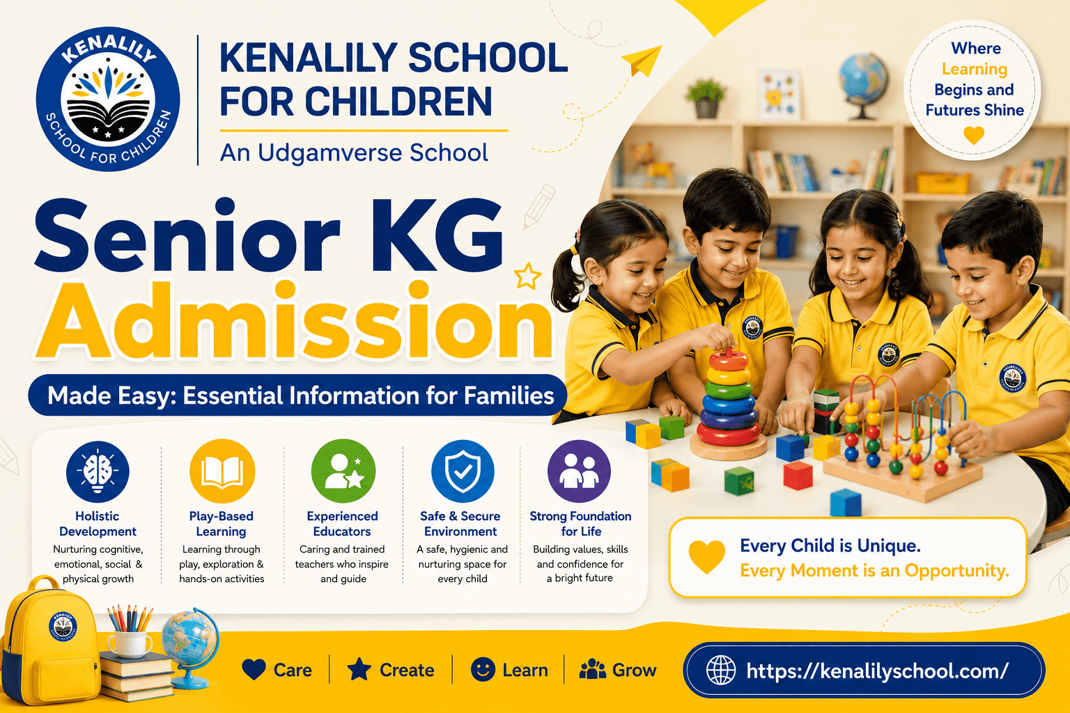 Senior Kg Admission